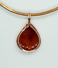 Load image into Gallery viewer, Carnelian Copper Collar Cuff Necklace