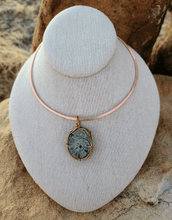 Load image into Gallery viewer, Pyritized Ammonite Healing Amulet
